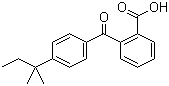 2-(4-tert-Amylbenzoyl)benzoic acid molecular structure (CAS 64164-99-4)