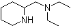 N,N-Diethyl-2-piperidinemethylamine molecular structure (CAS 64168-09-8)