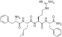 Neuropeptide C (Macrocallista nimbosa cardioexcitatory) molecular structure (CAS 64190-70-1)