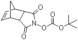 结构式 CAS# 64205-15-8, 降冰片烯-2,3-二羧基亚胺基叔丁基碳酸酯