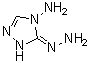 4-氨基-2,4-二氢-3H-1,2,4-三唑-3-酮腙分子结构 (CAS 6421-06-3)