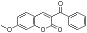 3-Benzoyl-7-methoxycoumarin molecular structure (CAS 64267-12-5)