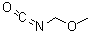 Methoxymethyl isocyanate molecular structure (CAS 6427-21-0)