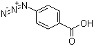 4-叠氮苯甲酸分子结构 (CAS 6427-66-3)