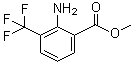结构式 CAS# 64321-95-5, 3-(三氟甲基)邻氨基苯甲酸甲酯