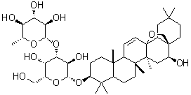 Saikosaponin E molecular structure (CAS 64340-44-9)