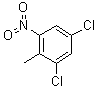 2-硝基-4,6-二氯甲苯分子结构 (CAS 64346-04-9)