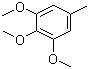 结构式 CAS# 6443-69-2, 3,4,5-三甲氧基甲苯