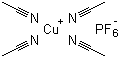 Tetrakis(acetonitrile)copper(I) hexafluorophosphate molecular structure (CAS 64443-05-6)