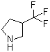 3-三氟甲基吡咯烷分子结构 (CAS 644970-41-2)