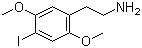 4-Iodo-2,5-dimethoxyphenethylamine molecular structure (CAS 64584-32-3)
