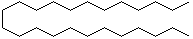 Tetracosane molecular structure (CAS 646-31-1)