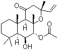 structure of CAS# 64657-18-7, 1,9-Dideoxyforskolin;(3R,4aS,5S,6S,6aS,10aS,10bR)-5-(Acetyloxy)-3-ethenyldodecahydro-6-hydroxy-3,4a,7,7,10a-pentamethyl-1H-naphtho[2,1-b]pyran-1-one