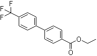 Ethyl 4-(4-trifluoromethylphenyl)benzoate molecular structure (CAS 647842-34-0)