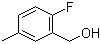 结构式 CAS# 64977-30-6, 2-氟-5-甲基苄醇; 2-氟-5-甲基苯甲醇