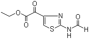 structure of CAS# 64987-03-7, Ethyl 2-(formylamino)-4-thiazoleglyoxylate;Ethyl 2-(2-formamido-1,3-thiazol-4-yl)-2-oxoacetate