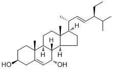7alpha-Hydroxystigmasterol molecular structure (CAS 64998-19-2)