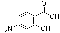 structure of CAS# 65-49-6, 4-Aminosalicylic acid;4-Amino-2-hydroxybenzoic acid; PAS