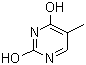 5-甲基脲嘧啶分子结构 (CAS 65-71-4)