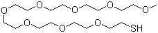 2,5,8,11,14,17,20,23-Octaoxapentacosane-25-thiol molecular structure (CAS 651042-83-0)