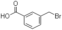 3-溴甲基苯甲酸分子结构 (CAS 6515-58-8)