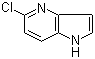 结构式 CAS# 65156-94-7, 5-氯-1H-吡咯并[3,2-b]吡啶