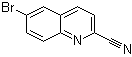 结构式 CAS# 65185-41-3, 6-溴喹啉-2-甲腈