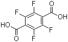结构式 CAS# 652-36-8, 2,3,5,6-四氟对苯二甲酸