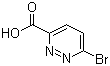 structure of CAS# 65202-51-9, 6-Bromo-3-pyridazinecarboxylic acid