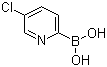 structure of CAS# 652148-91-9, 5-Chloropyridine-2-boronic acid