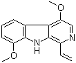 structure of CAS# 65236-62-6, Dehydrocrenatidine