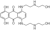 米托蒽醌分子结构 (CAS 65271-80-9)