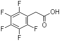 五氟苯乙酸分子结构 (CAS 653-21-4)