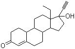 Norgestrel molecular structure (CAS 6533-00-2)