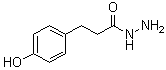 3-(4-Hydroxyphenyl)propionylhydrazide molecular structure (CAS 65330-63-4)