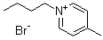 1-Butyl-4-methylpyridinium bromide molecular structure (CAS 65350-59-6)