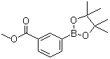 structure of CAS# 653589-95-8, 2-Methoxycarbonylphenylboronic acid pinacol ester