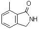 structure of CAS# 65399-02-2, 7-Methyl-2,3-dihydroisoindol-1-one