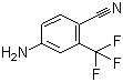 结构式 CAS# 654-70-6, 4-氨基-2-三氟甲基苯甲腈