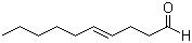 (E)-Dec-4-enal molecular structure (CAS 65405-70-1)
