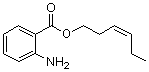 顺式-3-己烯基邻氨基苯甲酸酯分子结构 (CAS 65405-76-7)