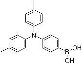 结构式 CAS# 654067-65-9, B-4-[双(4-甲基苯基)氨基]苯基]硼酸