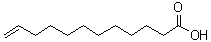 11-十二碳烯酸分子结构 (CAS 65423-25-8)