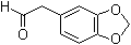 1,3-苯并二恶茂-5-乙醛分子结构 (CAS 6543-34-6)