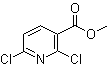 2,6-二氯烟酸甲酯分子结构 (CAS 65515-28-8)