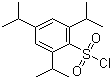 结构式 CAS# 6553-96-4, 2,4,6-三异丙基苯磺酰氯