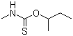 Butan-2-yl methylaminomethanethioate molecular structure (CAS 65573-11-7)