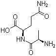 D-丙氨酰-D-谷氨酰胺分子结构 (CAS 656221-79-3)