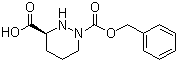 (S)-1-苄氧羰基六氢哒嗪-3-羧酸分子结构 (CAS 65632-62-4)
