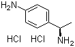 (R)-4-(1-氨基乙基)苯胺二盐酸盐分子结构 (CAS 65645-32-1)